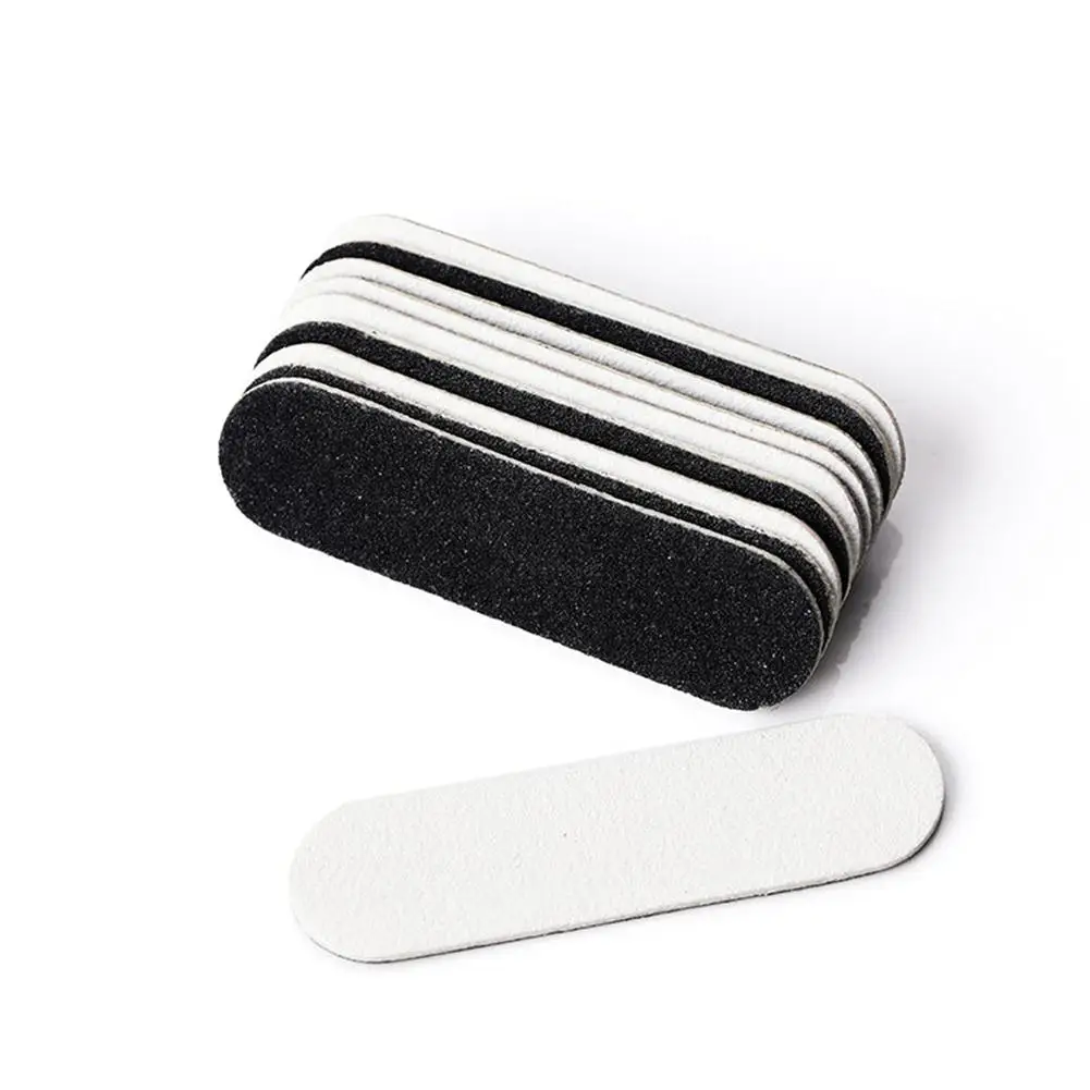 Mix Color Mini Nail File Buffers Sponge Grit Double Polishing Block Manicure Sanding Sided Files Foam Gel Art Nail O2G7