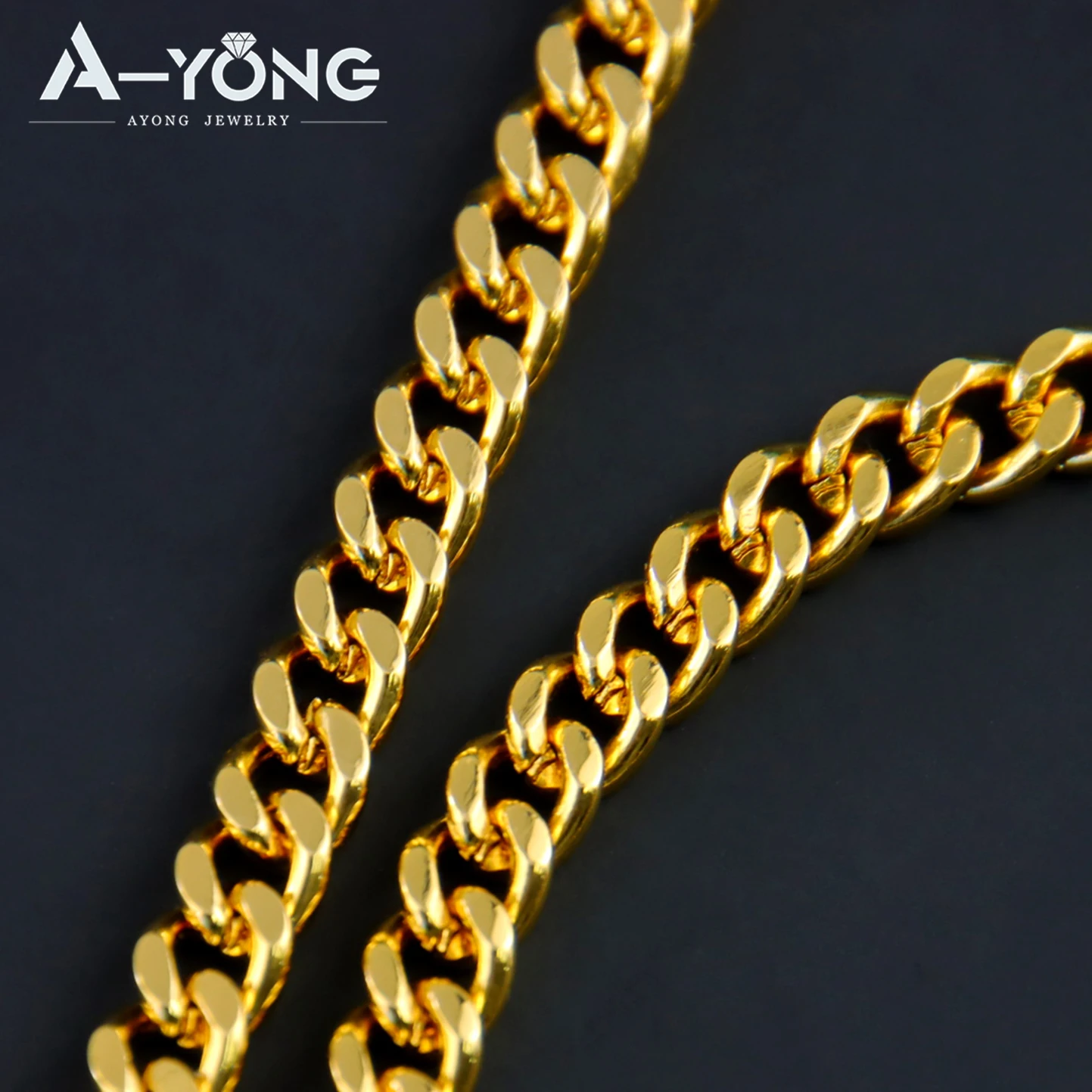 Luxus Dubai Vergoldet Halskette Set 21k Gold Farbe Italienische Volle 5A Zirkon Choker Anhänger Saudi Frauen Chic Hochzeit schmuck – Detail 6