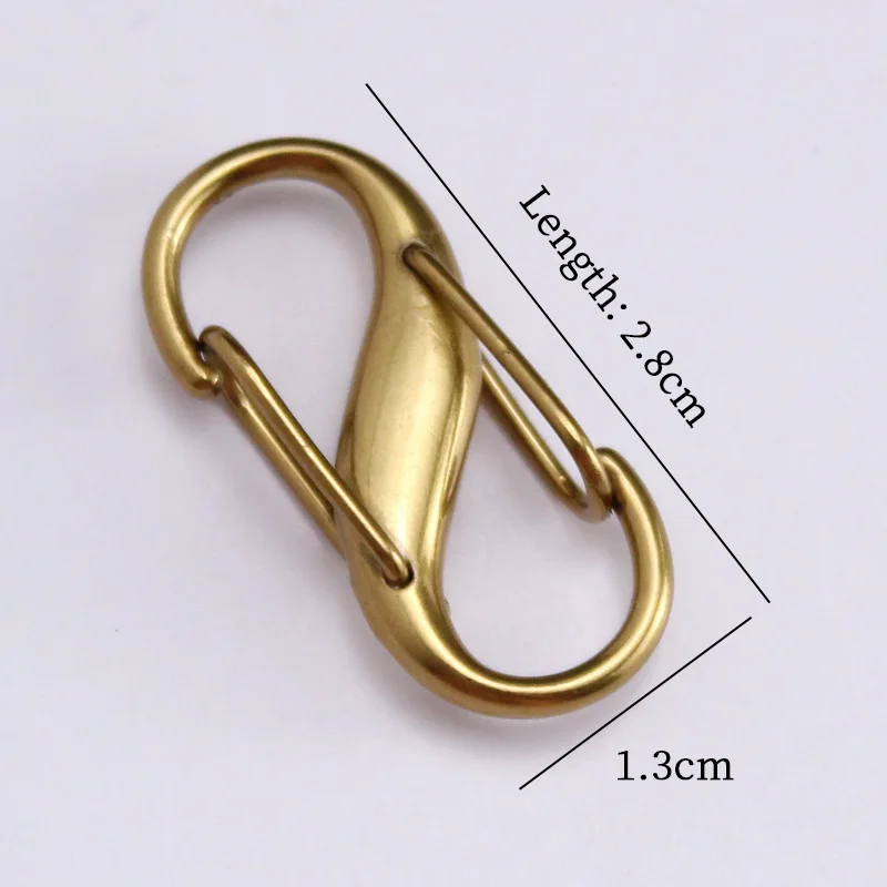 TINBERON Bag Chain Adjustment Buckle S-shaped Bag Strap Shortening Extension Buckle Shoulder Chain Strap Artifact Bag Accessori