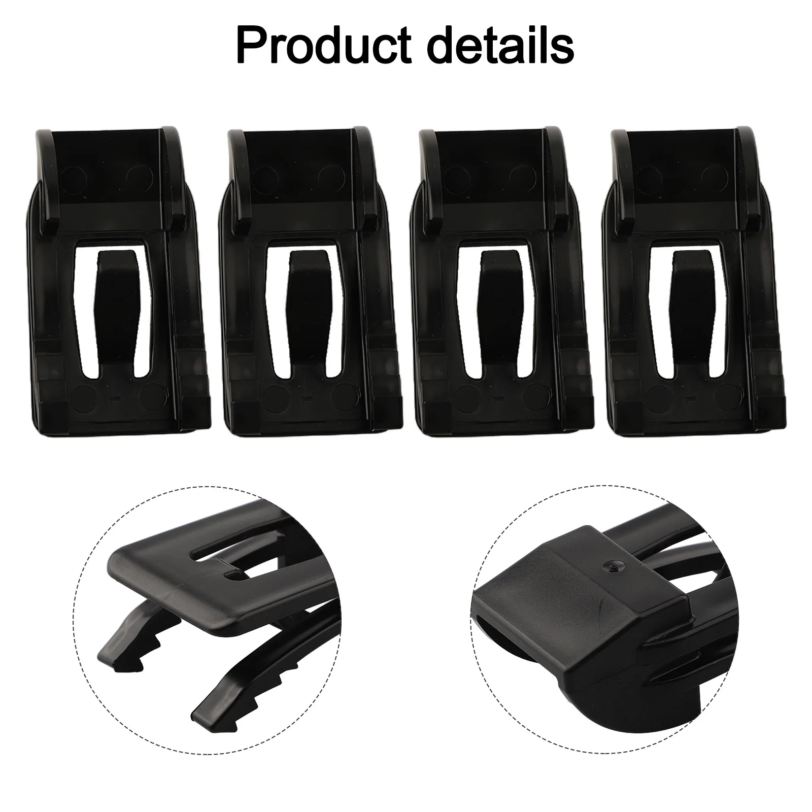 4/10pc Solar Panel Snow Guide Clip Cleaning Protection PV Snow Trap Snow Guide Clip Photovoltaic Panel Guide Mud Removal Clamp