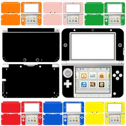 Various Colors Available Pure Clean Solid Vinyl Skin Sticker Protector for Nintendo 3DS XL LL Skins Stickers
