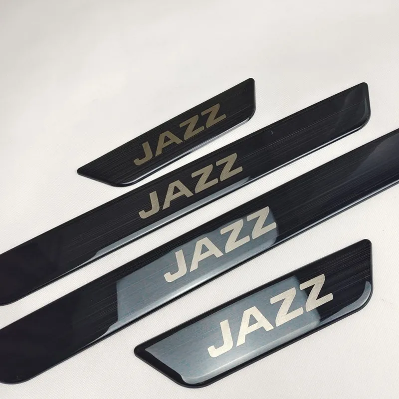 

For Honda JAZZ 2020-2022 Stainless Steel Door Sill Scuff Plate/car door sills stickers Welcome Pedal Auto Styling Accessories