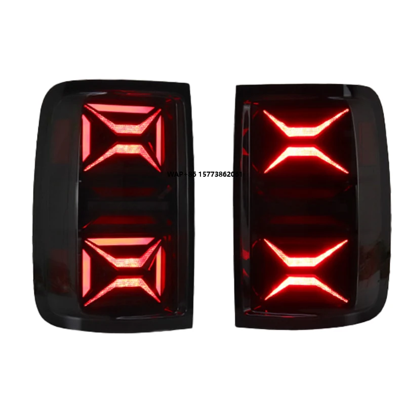 

2 Pieces for VW Amarok V6 2008 2020 Tail Light Taillight Upgrade LED Taillamp Turn Brake Rear Lights Signal Indictors