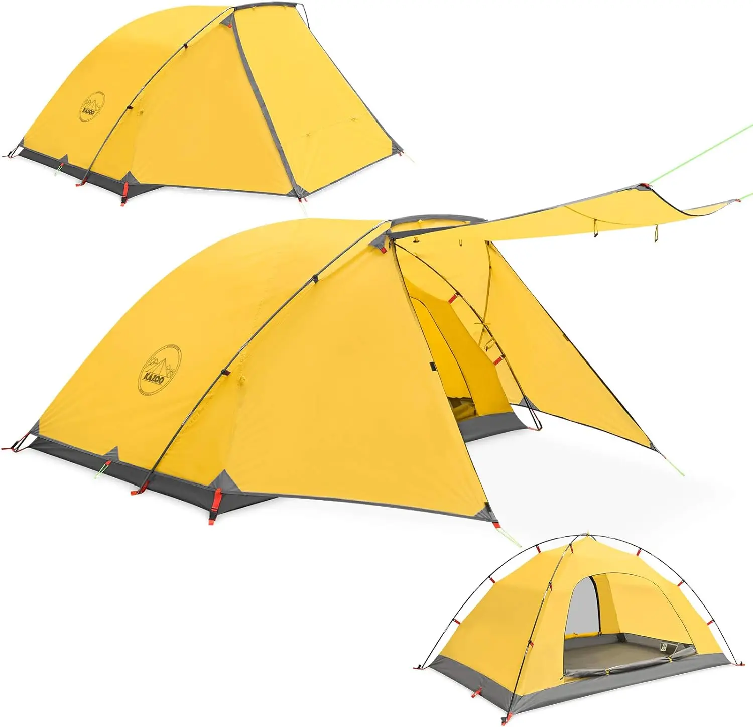 

2／4 Person Camping Tent Outdoor Waterproof Family Large Tents