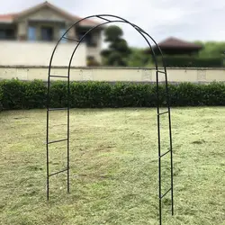 Arco di nozze forniture di Prop di nozze fai da te cancelli di Rose palloncino arco supporto per piante in metallo arco a traliccio piante da giardino supporto per arrampicata