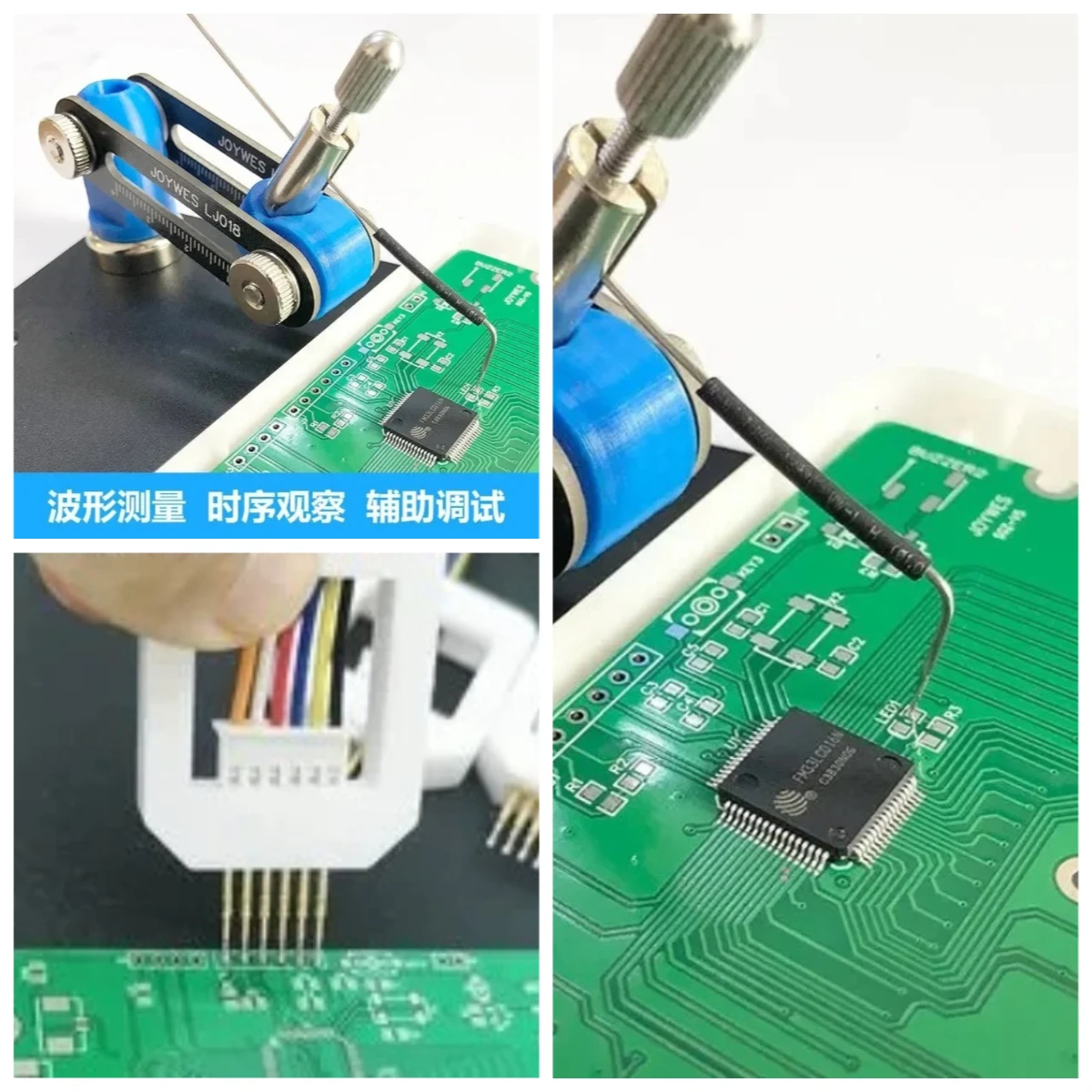 2PCS DIY Circuit Board Electronic Welding Tool Probe Timing Signal Flywire Data Repair Test PCB Multimeter Pin