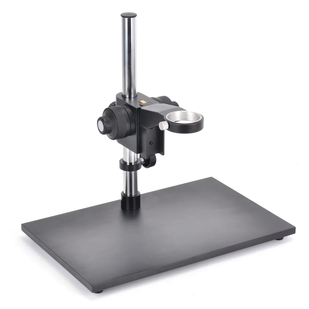 Microscope Accessories Kit Adjustable Macro Precision Focusing 76mm Focus Holder Microscope Stand