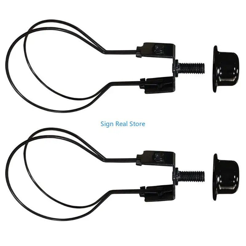 

2Pcs Lamp Shade Harp Holder Adapter Connection Accessory Bracket Converter 41XB