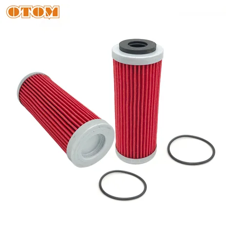 Масляный фильтр OTOM для мотоцикла 77338005100 для KTM SX SXF EXC XCFW XCW SMR HUSQVARNA FE FC250 350 400 450 530, фильтры двигателя