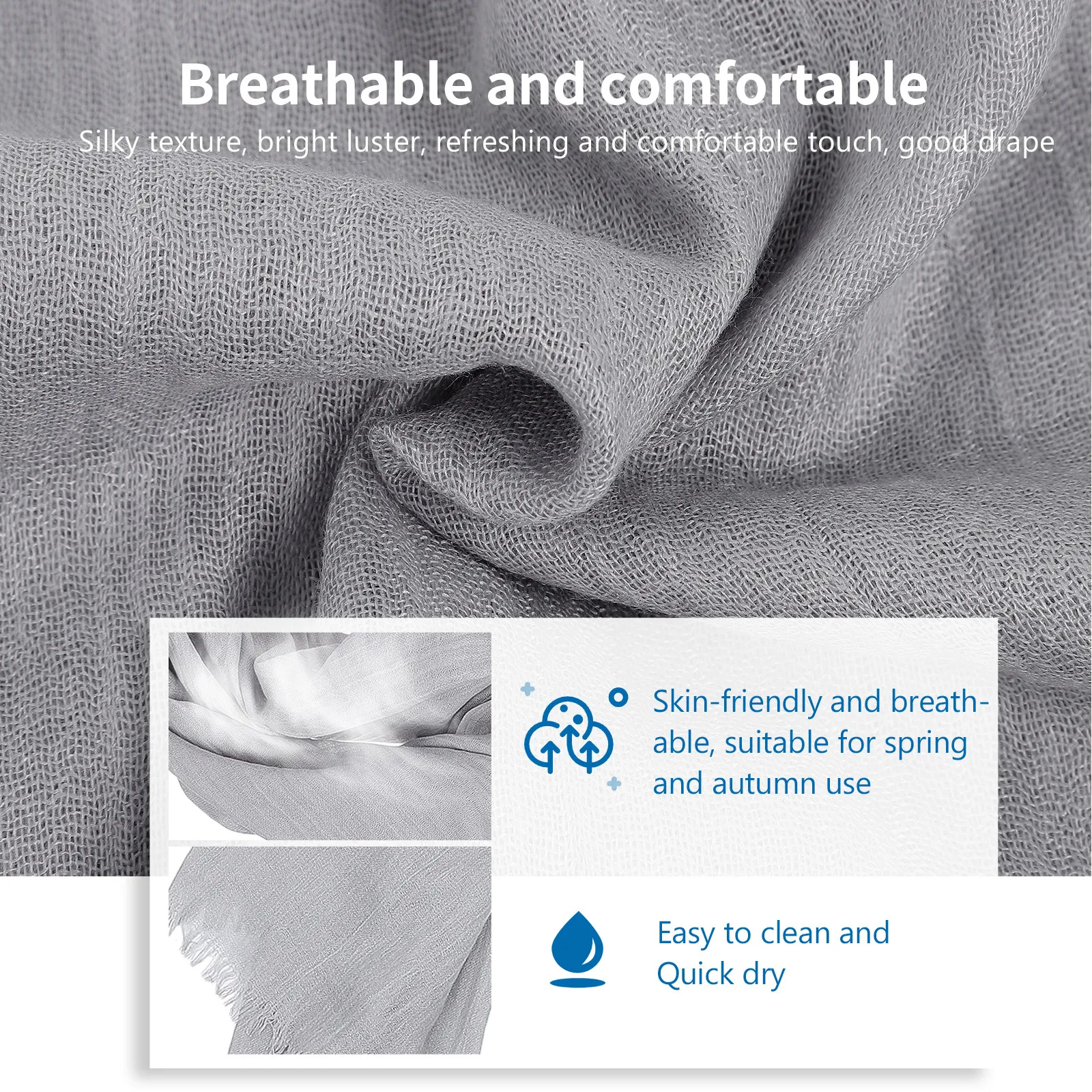 

1 шт. хлопково-льняной шарф-шаль, большой солнцезащитный платок для пляжа, бассейна, вечеринок, отдыха на природе, дышащий, быстросохнущий, для защиты от солнца