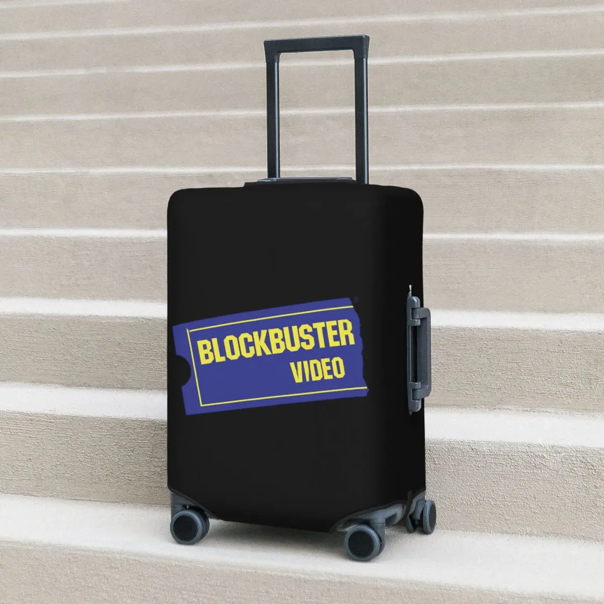 

Blockbuster Video Suitcase Cover Protection Elastic Trip Luggage Protector Covers for 18-32 Inch