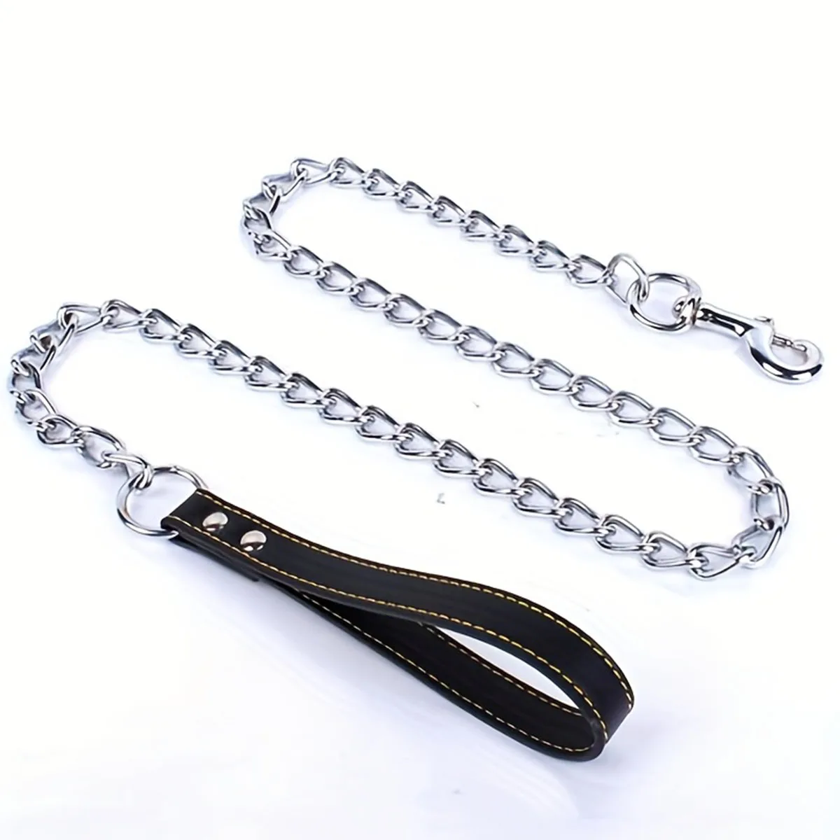 1pc-Silver stylish dog leash ensures pet safety on the road: 1 car pet safety belt