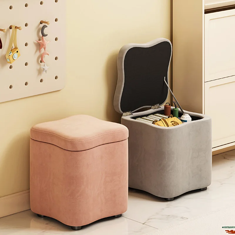 

Italian Style Simplicity Originality Stools Storable Multifunctional Clothing Store Stools Designer Home Furniture Bancos HBLC