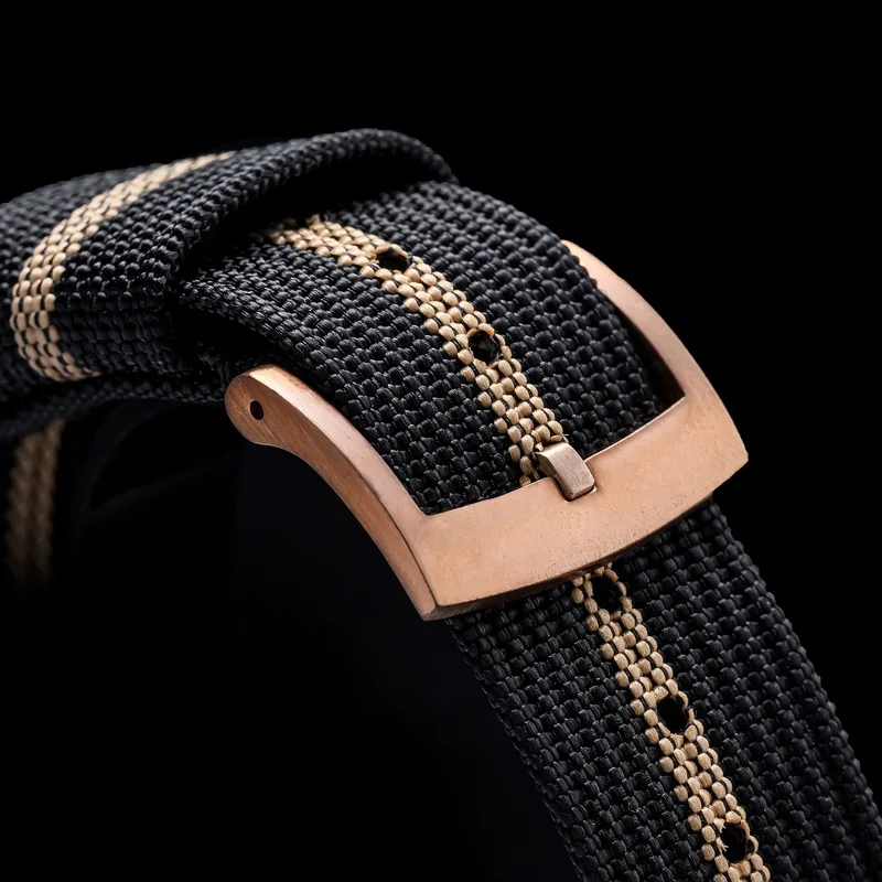 THORN ผู้ชายนาฬิกาอัตโนมัติ 40 มม.CUSN8 Bronze Mechanical นาฬิกาข้อมือ DIVER 200M กันน้ํา Luminous Sapphire Mirror NH35 ทหาร