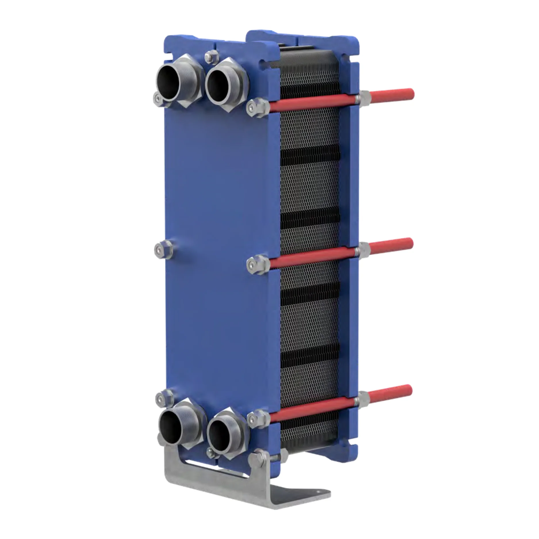 أنواع عالية الجودة من الفولاذ المقاوم للصدأ رخيصة الثمن مبادل حراري للوحة الصناعية