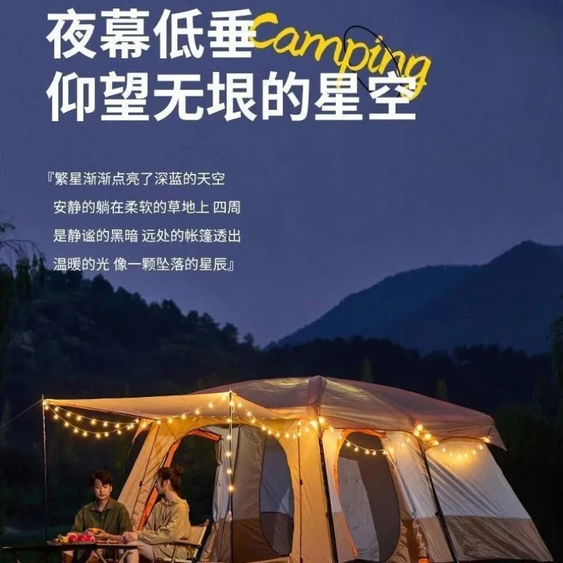 Tent outdoor camping picnic portable camping equipment thickened picnic spring outing rain protection