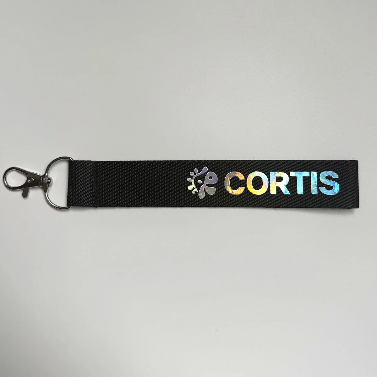 LLavero láser Kpop CORTIS, etiqueta de nombre del grupo, cuerda de nailon, decoración para teléfono móvil, llavero, accesorios para mochila, regalo Martin Juhoo