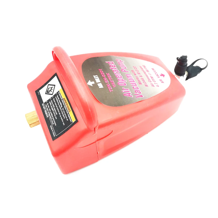 

Pneumatic 4.2CFM Air Operated Vacuum Pump Auto A/C Air Conditioning System Tool