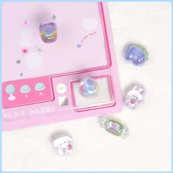 300片可愛卡通3D立體貼紙,水晶果凍貼片,適用手機殼、鏡子、剪貼簿、日記本、動物裝飾 8 最佳銷售 勞力士貼紙 - №6