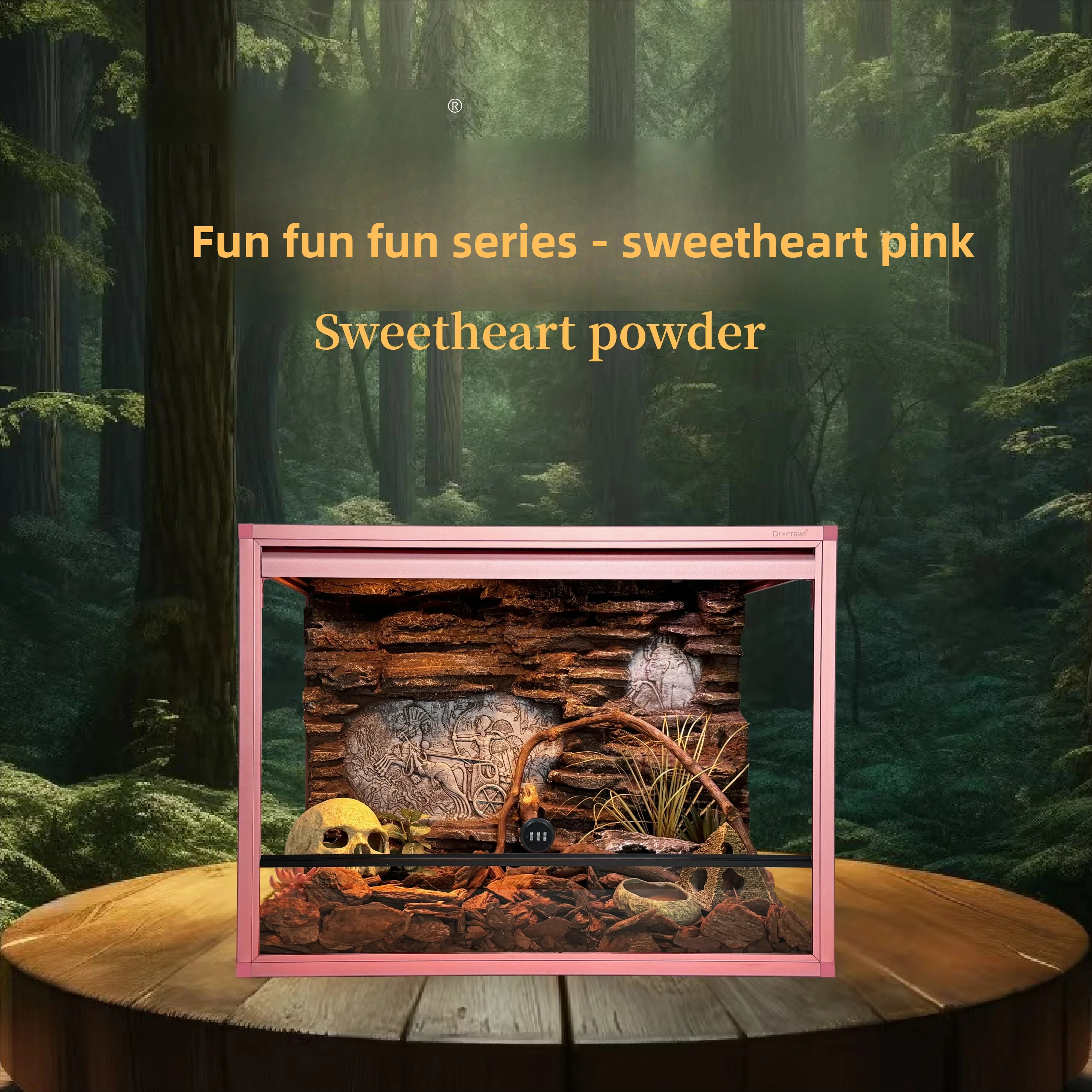 

‌ Корпус для рептилий — алюминиевый и стеклянный террариум для среды обитания в виде змей/геко со съемной крышкой, виварий и витрина