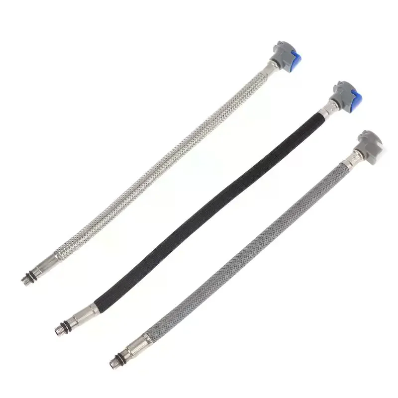M8 Replacement Faucet Hose Quick Connect Pull Out Hose Nylon Hose Tube 150/28/30cm Kitchen Accessories