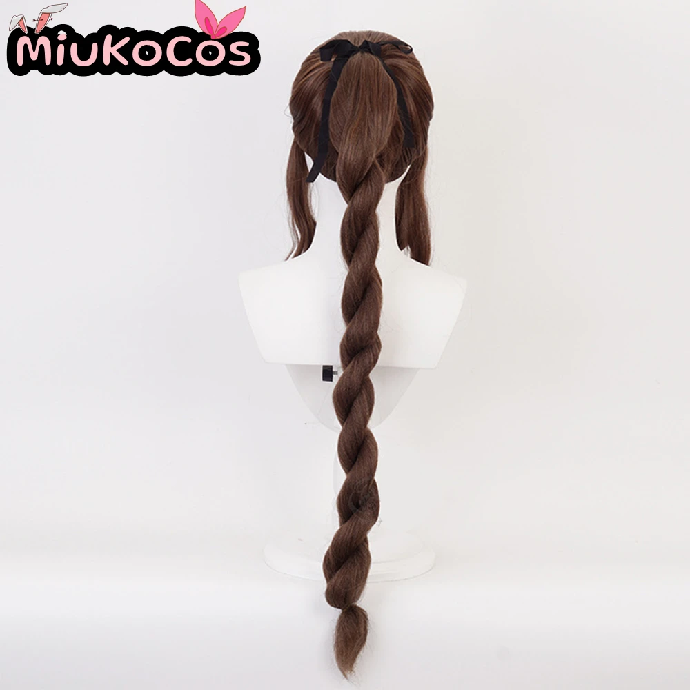 IN STOCK Aerith Gainsborough Cosplay Wig MiukoCosplay Game Final Fantasy VII Cosplay