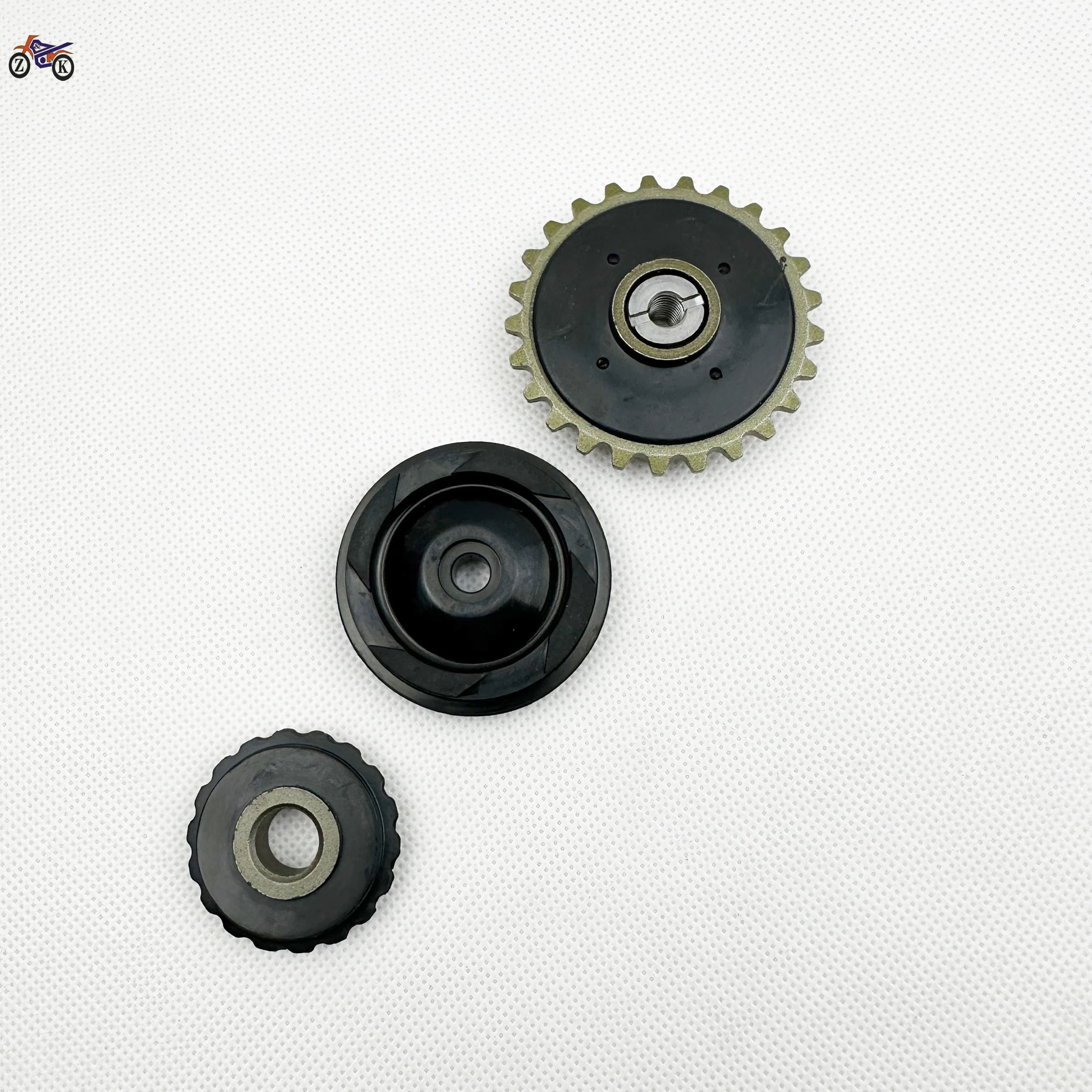 Motorcycle accessories Jialing 70 curved beam 100/110 engine small chain three-piece wheel tightening assembly repair kit/70110