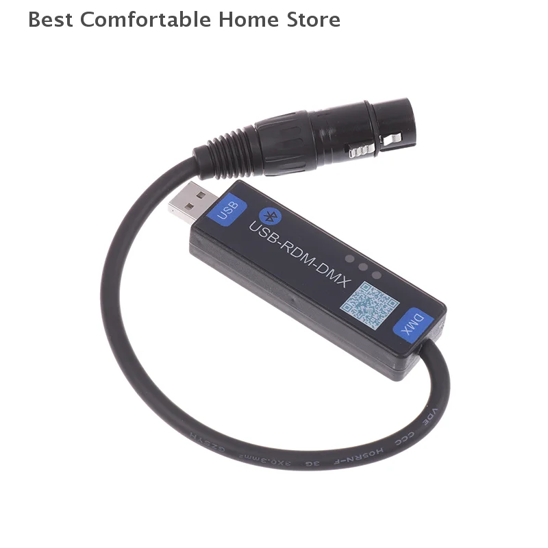 USB-RMD-DMX Mobile App DMX Dialer Bühnenlicht Drahtloses Bluetooth DMX-Controller-Tool Unterstützt nur Android-Geräte