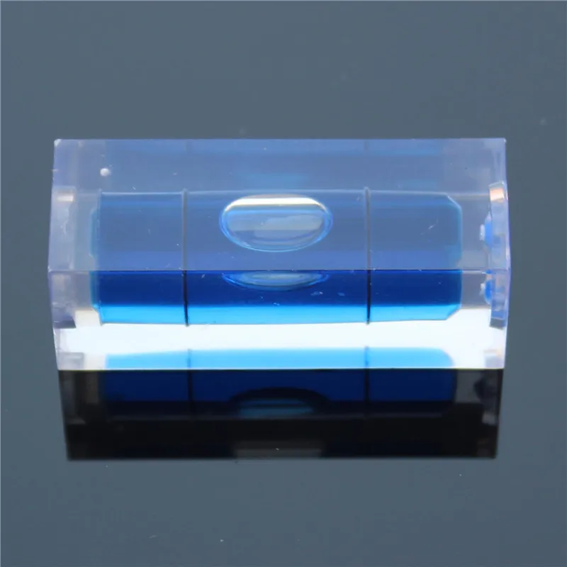 Red Color 15*15*40mm Square column Level Photo Frame accessories Cube Bubble Level