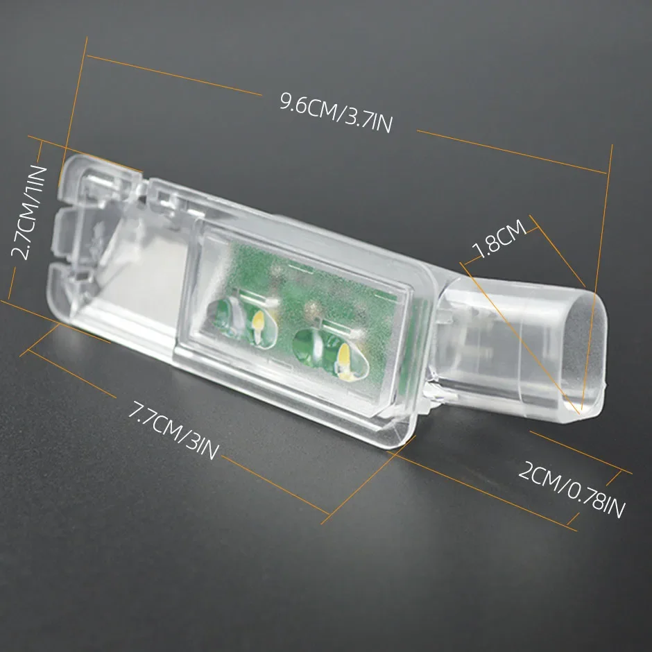 HD Transparente Rückfahrkamera-Installationshalterung, Lizenz für VW Volkswagen CC Scirocco Golf7 Lamando Magotan B8 13–16 Auto