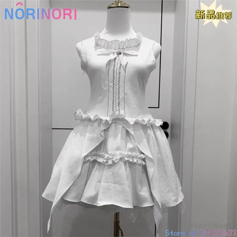 Cosplay d'anime d � � Costumes de cosplay Takashima Zakuro, perruque, robe blanche du jeu Subarashiki Hibi, pour un usage quotidien et Halloween