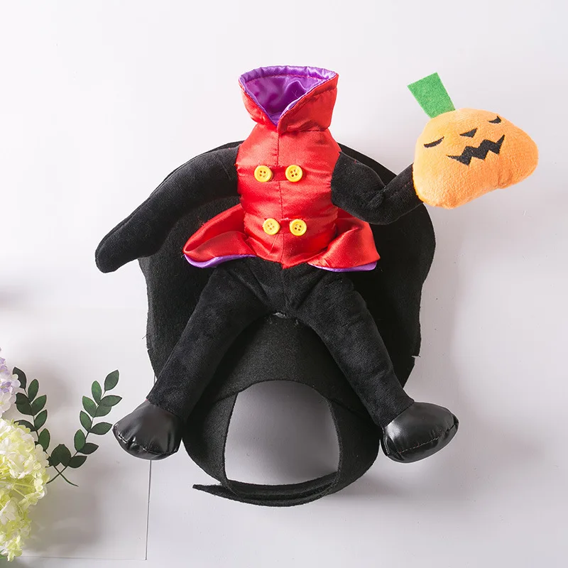 Novelty Halloween Dog Costumes Pet Clothes Headless Man Jacket Coats for Dogs Funny French Bulldog Chihuahua Clothing