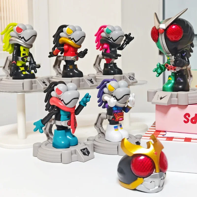 

В наличии Wasa X Kamen Rider дреды слепая коробка модная игрушка настольное украшение аниме Коллекционная фигурка загадочная коробка подарок-сюрприз