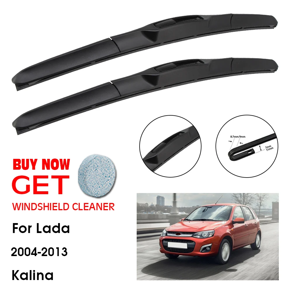 

Car Wiper Blade For Lada Kalina 24"+16" 2004-2013 Front Window Washer Windscreen Windshield Wipers Blades Accessories