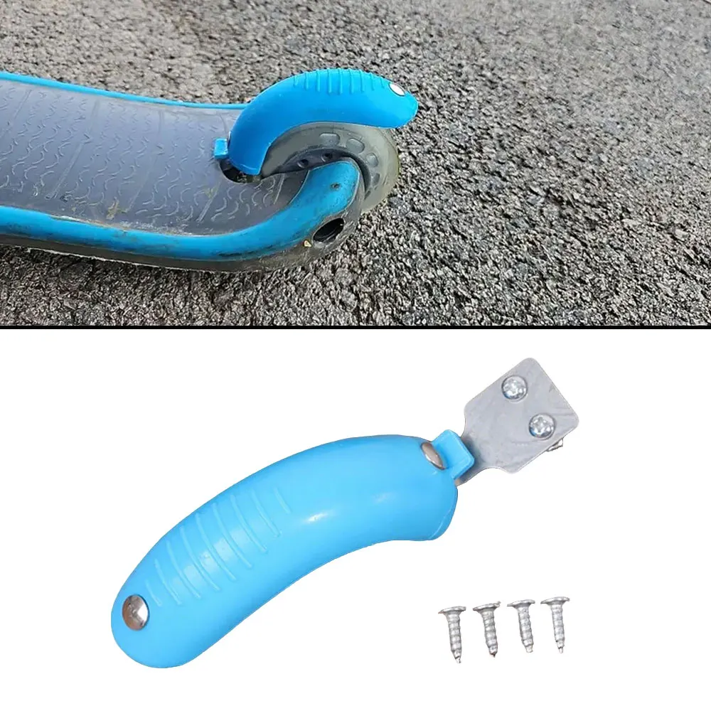 Accesorios de freno para patinete, pastillas de freno para niños, patines de tres o cuatro ruedas, pastillas de freno para rueda trasera, cubierta para rueda trasera de patinete