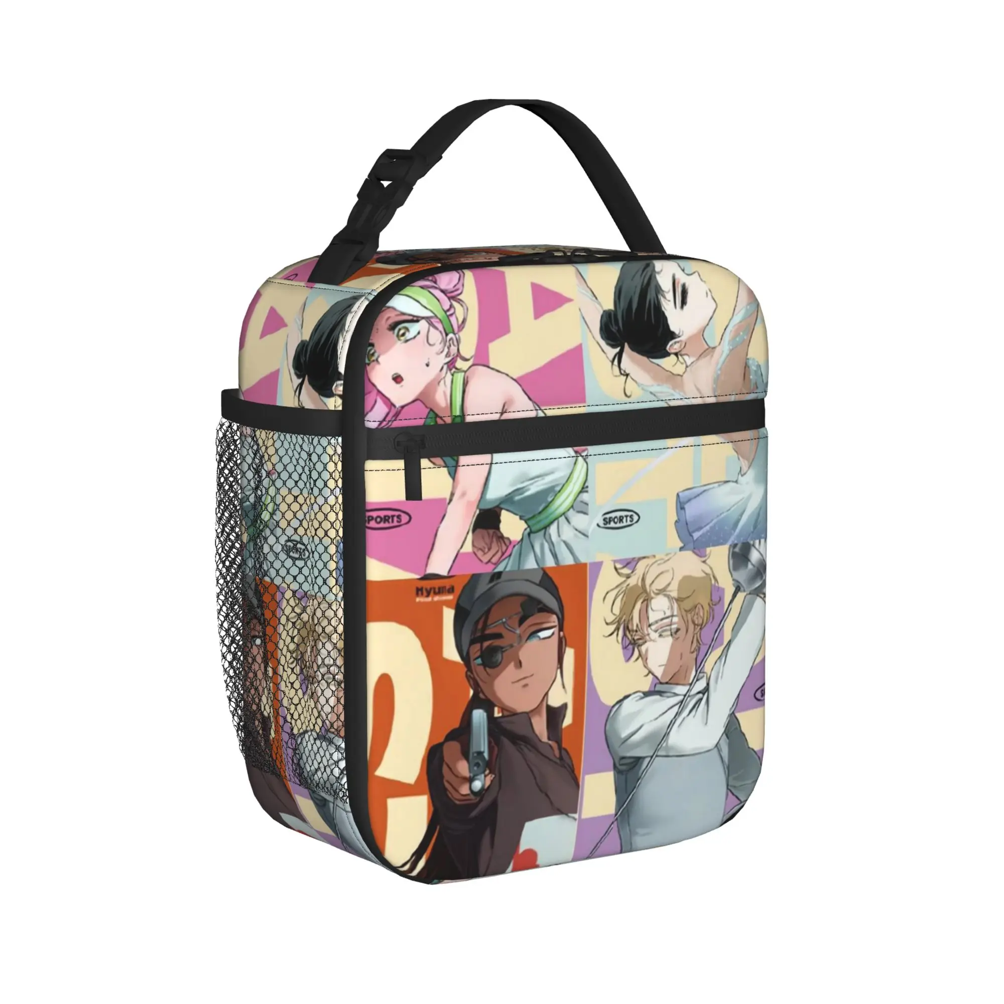 Alien Stage Anime Insulated Lunch Bag Portable Luka Ivan Till Mizi Lunch Container Thermal Bag Tote Lunch Box Men Women