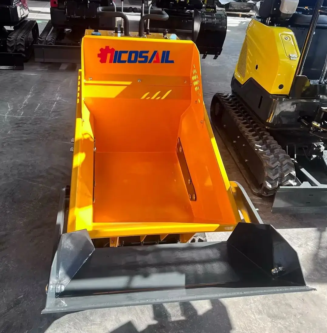 

2025 Новый небольшой самосвал, гарантия качества, мини-самосвал, хит продаж, гусеничный транспортный автомобиль