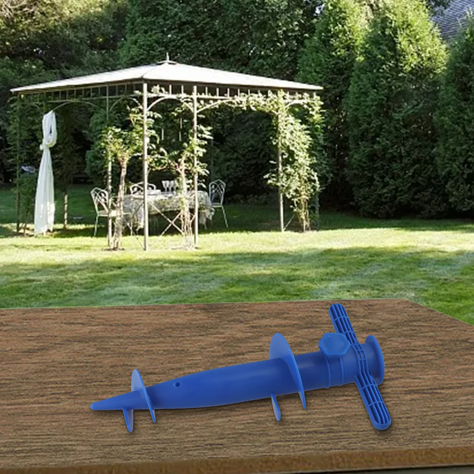 1pc Umbrella Bases Adjustable Sun Beach Patio Sand Ground Fixation Tools Spikes Plastic For Sun Beach For Patio For Sand Ground