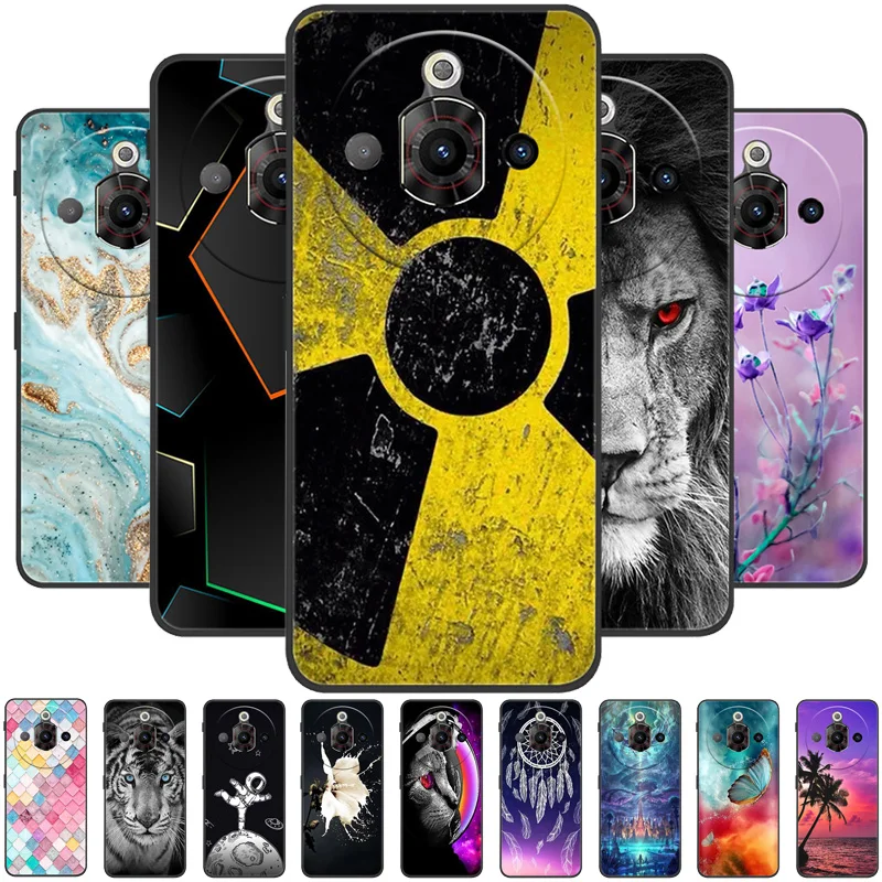 

Z2351N чехол для Nubia Focus Pro 5G силиконовый мягкий чехол для телефона ZTE nubia Focus Pro милый защитный бампер с животными Funda Para