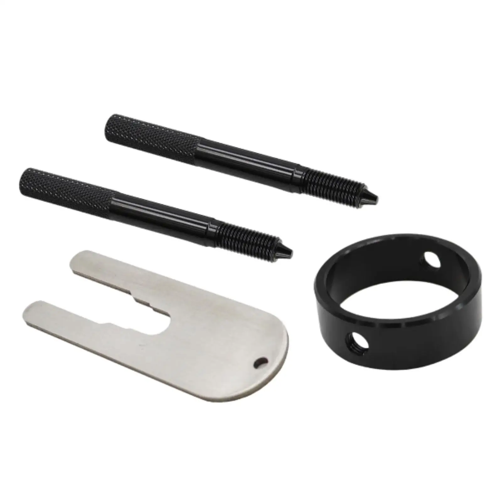

Iron Fork Spring Compressor Kit Motorcycle Fork Bleed Tool for Inverted Cartridges Fork Repair