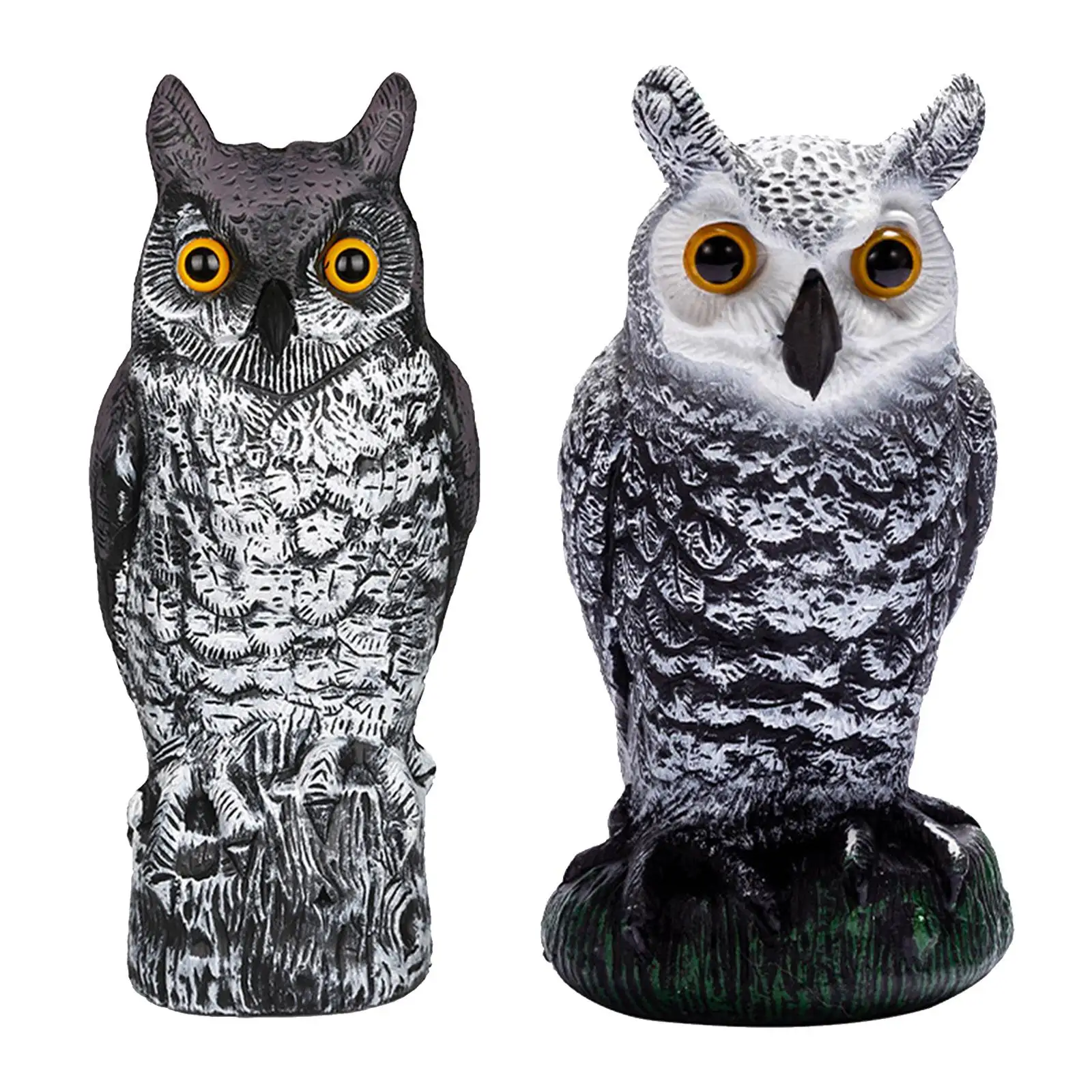 

Realistic Fake Owl Outdoor Nature Enemy for Garden Protector Keep Birds Away