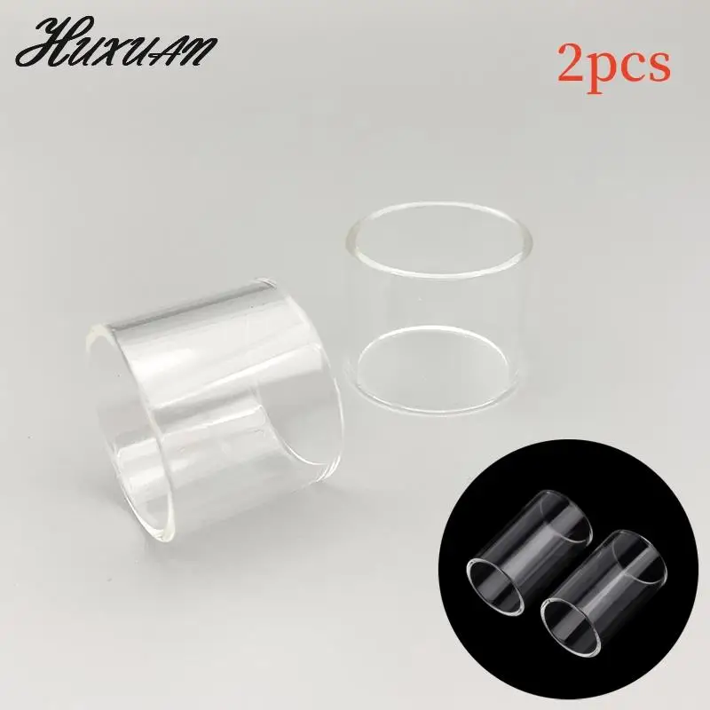 2Pcs Replacement Glass For JUSTFOG Q16 Pro Q14 C14 Q16C Compact 14 16 S14 C14 2ML Glass Tube Watercolor Glassware Glass Tube Bin