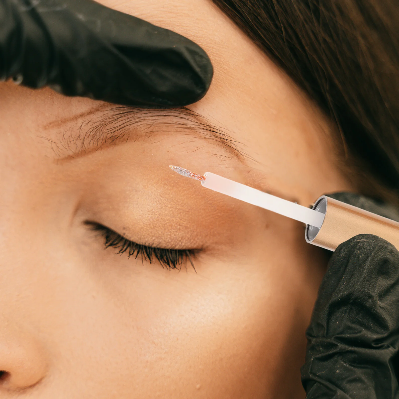 5 個のグリッターリキッドアイシャドウセットシマーアイシャドウスティックハイライターペン特別な機会仮装パーティー用輝く輝き