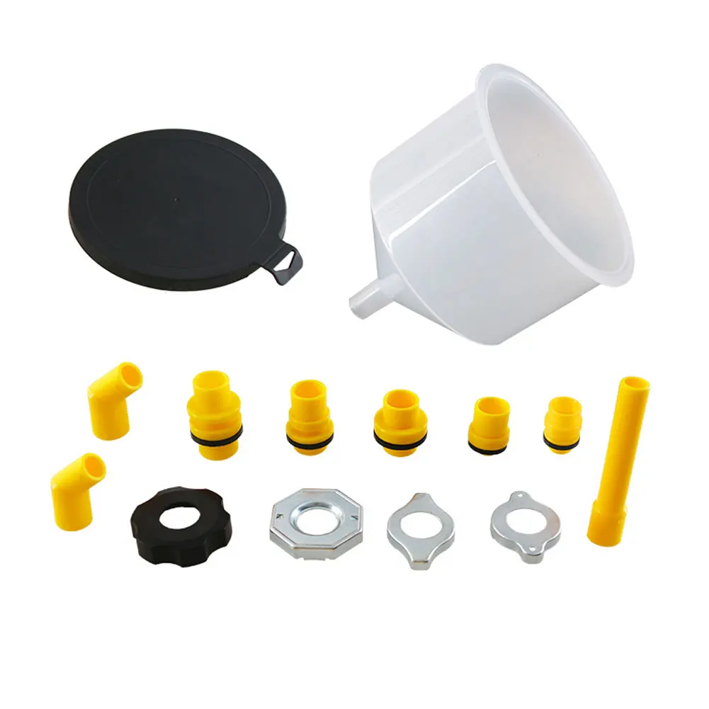 

Car Radiator Coolant Filling Funnel Kit Transparent Funnel Spill Proof Coolant Bleeder Kit Automotive Antifreeze Bleeder