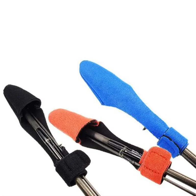 2pcs/lot Fishing Rod Tip Cover Fishing Tool Cable Tie Rod carp Strap Belt Tie Rod Fishing Accessories Tackles view 4