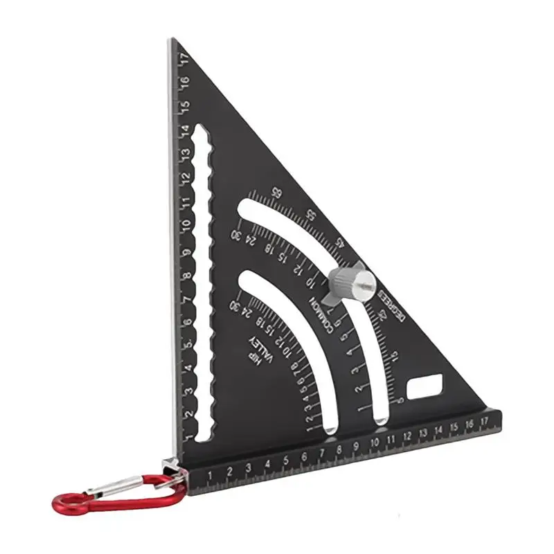 

Innovative Rafter Square Tool Portable Sturdy Carpentry Squares Triangle Ruler for Accurate Measurements High Hardness