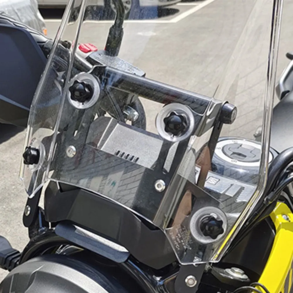 Vstrom250 V-strom GPS Navigation Bracket FOR SUZUKI Vstrom DL250 V strom 250 Phone Holder Windshield Lifting Adjustment Support