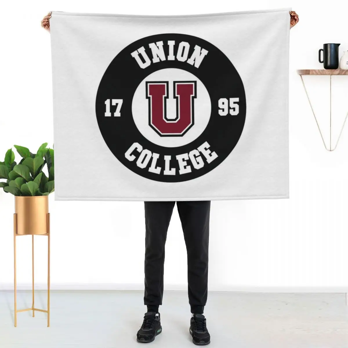 Union College (N.Y.) dutchmen Throw Blanket Comforter Summer Beddings Picnic Camping Luxury Thicken Blankets