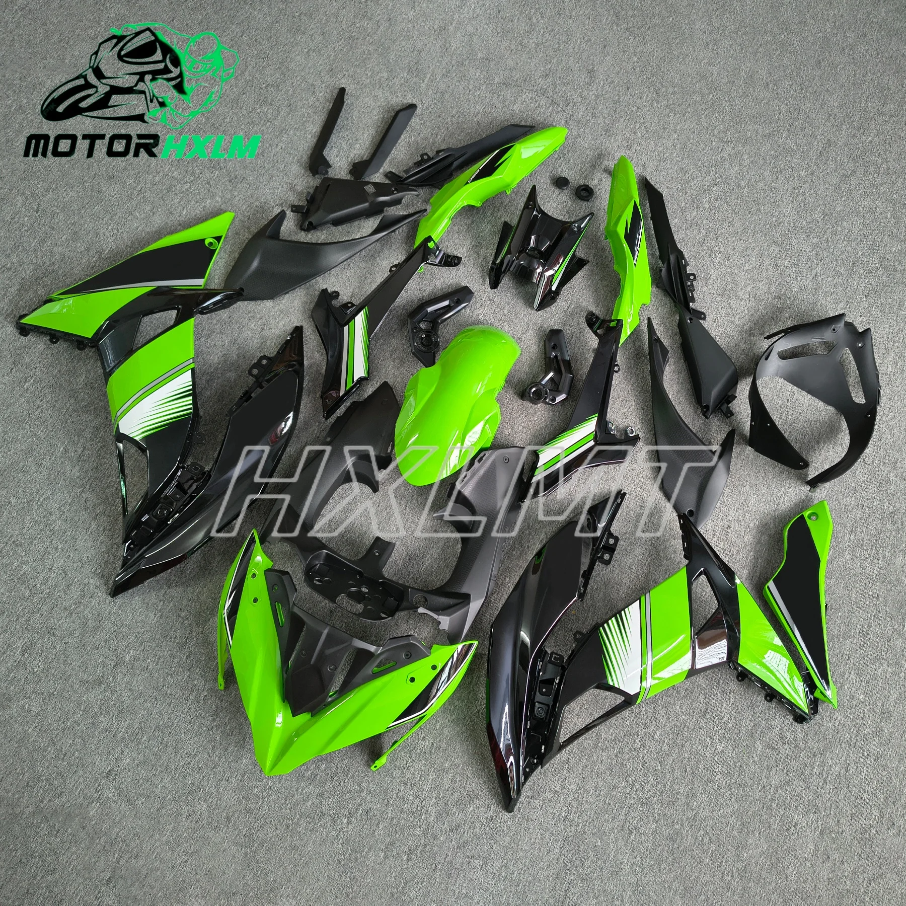 New ABS Motorcycle Full Fairings Kit Fit For KAWASAKI NINJA650 EX650 2017-2019 Bodywork Set A Variety of Options Are Available 5