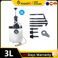 3L Manual Car Transmission Oil Pot Replacement Tools OR Pneumatic Automatic Gearbox Oil Fluid Pump Tools With Adapters